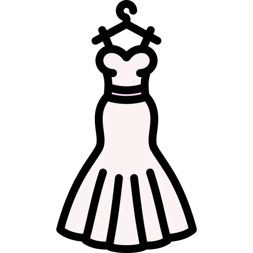 hochzeitskleid Generic Outline Color icon