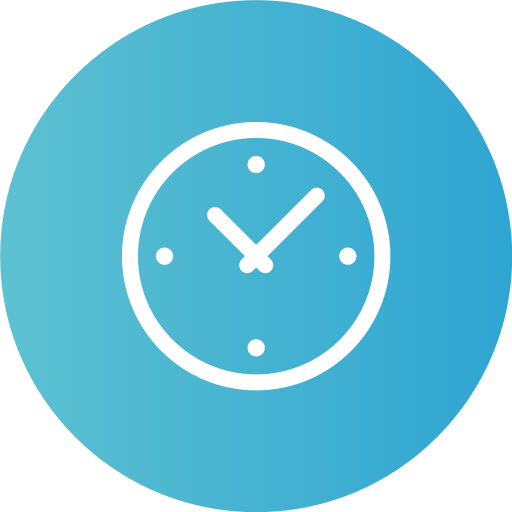 Clock Generic Flat Gradient icon