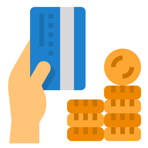 Credit card itim2101 Flat icon