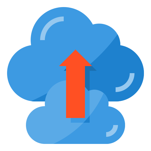Cloud sync itim2101 Flat icon
