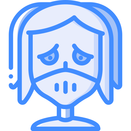 女の子 Basic Miscellany Blue icon