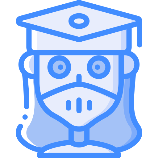 학생 Basic Miscellany Blue icon