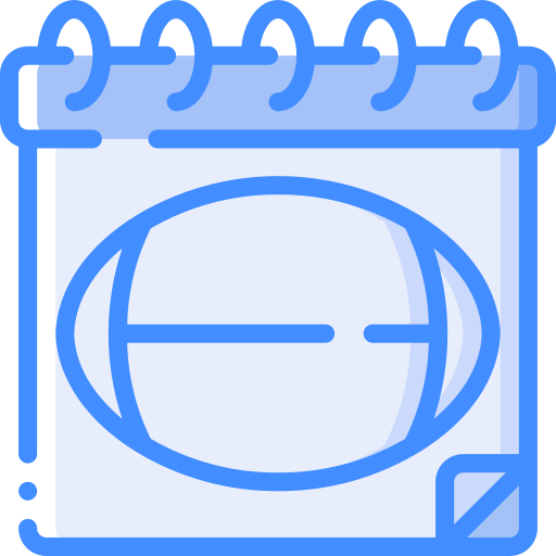 Calendar Basic Miscellany Blue icon