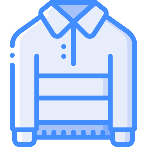 Shirt Basic Miscellany Blue icon