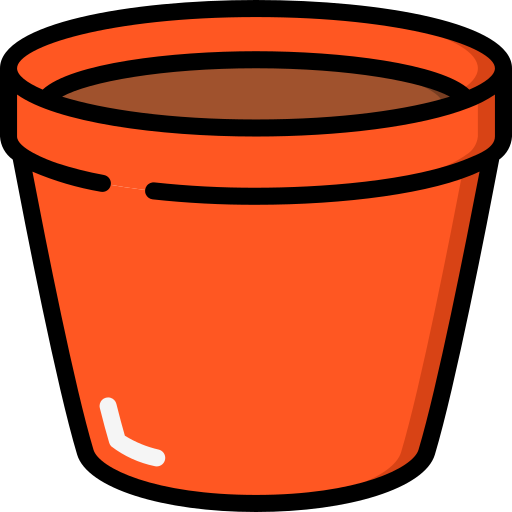 Plant pot Basic Miscellany Lineal Color icon