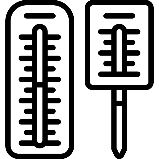 thermomètres Basic Miscellany Lineal Icône