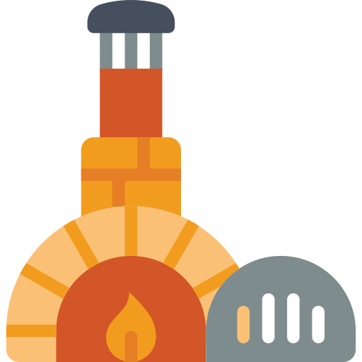 Pizza oven Basic Miscellany Flat icon