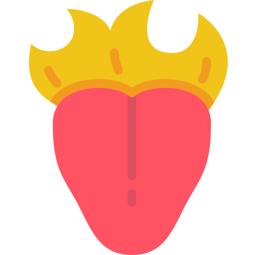 Tongue Basic Miscellany Flat icon