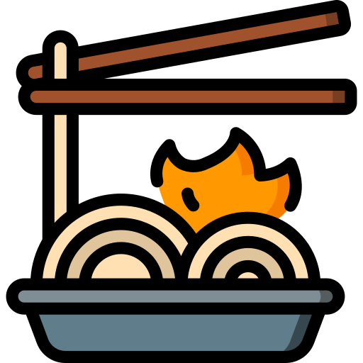 麺 Basic Miscellany Lineal Color icon