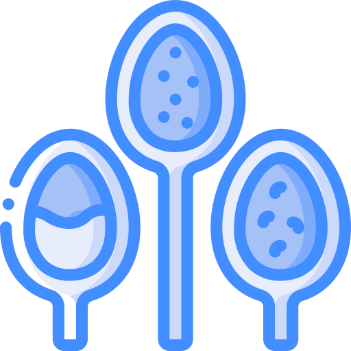 cucharas Basic Miscellany Blue icono