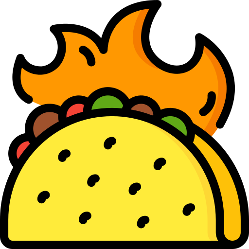 Taco Basic Miscellany Lineal Color icon