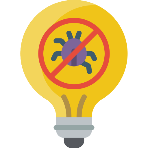 Lightbulb Basic Miscellany Flat icon