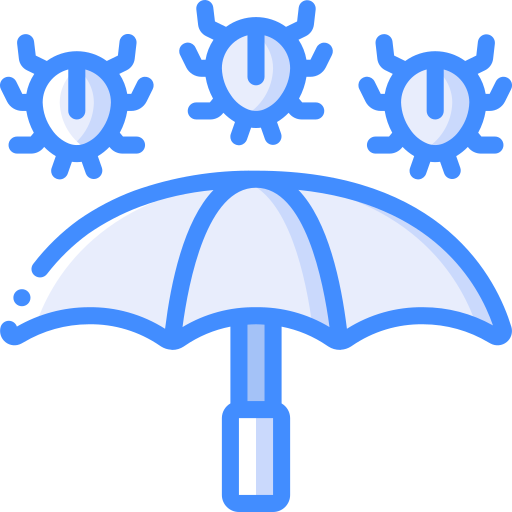 parapluie Basic Miscellany Blue Icône