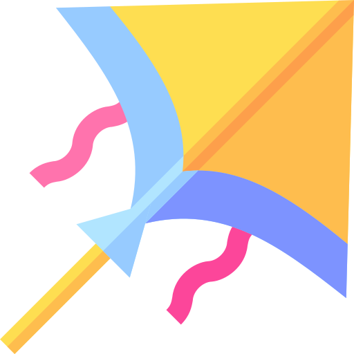 凧 Basic Straight Flat icon