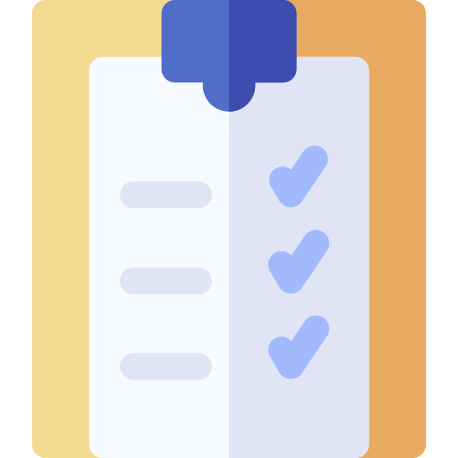 Checklist Basic Rounded Flat icon