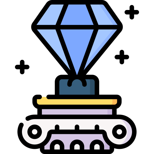 diamant Special Lineal color Icône