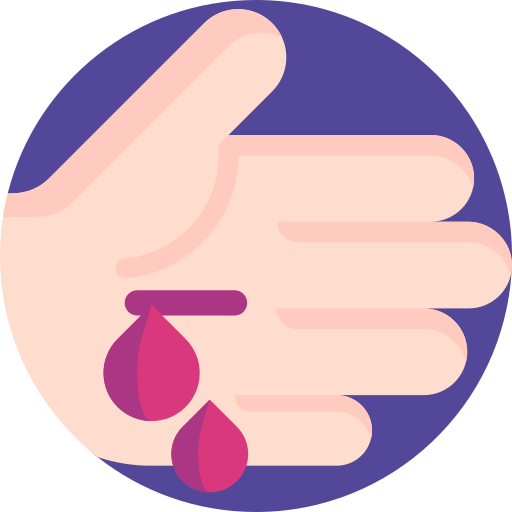 血 Detailed Flat Circular Flat icon