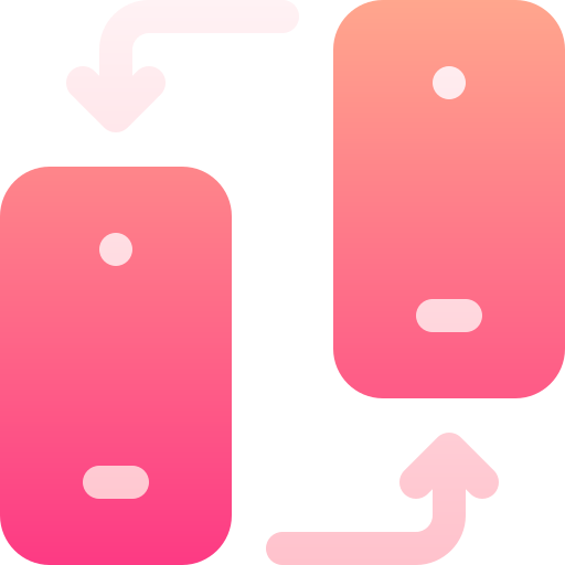 Телефон Basic Gradient Gradient иконка