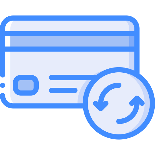 Payment method Basic Miscellany Blue icon