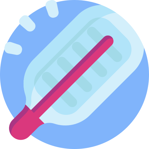 thermometer Detailed Flat Circular Flat icoon