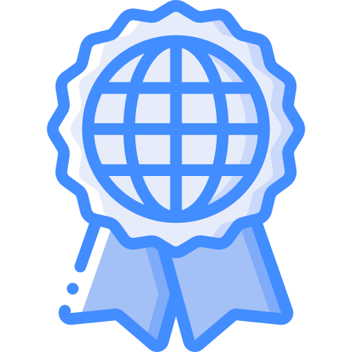 Award Basic Miscellany Blue icon