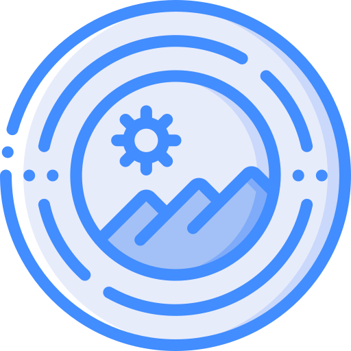 logo ontwerp Basic Miscellany Blue icoon