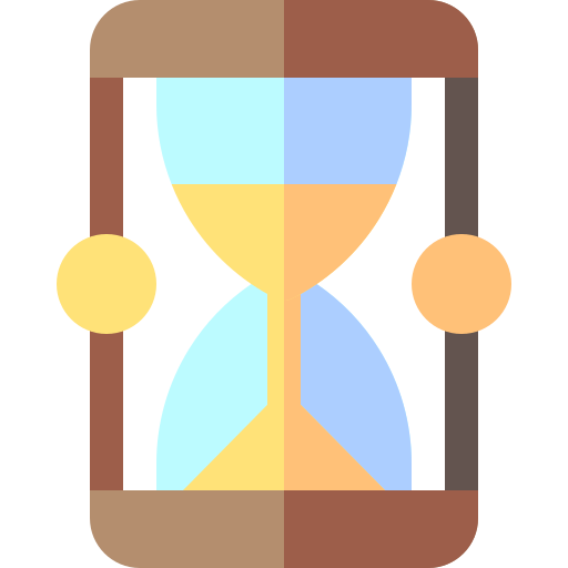 砂時計 Basic Rounded Flat icon