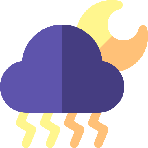 Storm Basic Rounded Flat icon