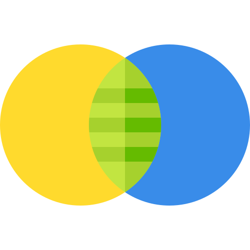 Сравнение Basic Rounded Flat иконка