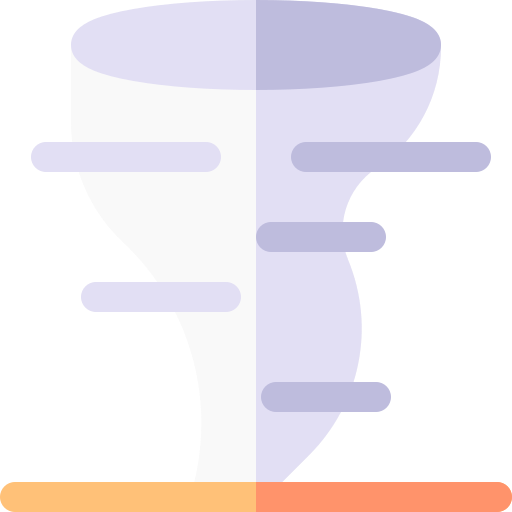 tornado Basic Rounded Flat icona