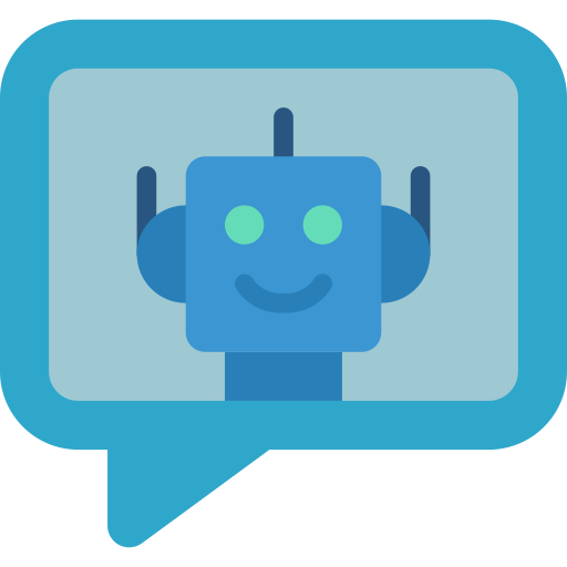 chatbot Basic Miscellany Flat icon