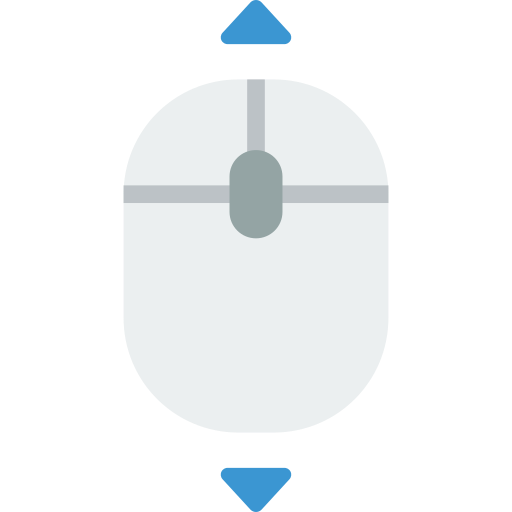 mysz komputerowa Basic Miscellany Flat ikona
