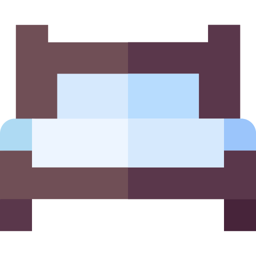 Bed Basic Straight Flat icon