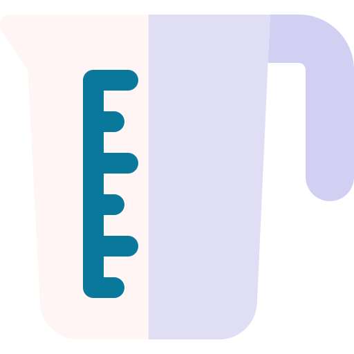 Measuring cup Basic Rounded Flat icon