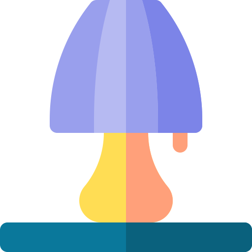 lampka biurkowa Basic Rounded Flat ikona