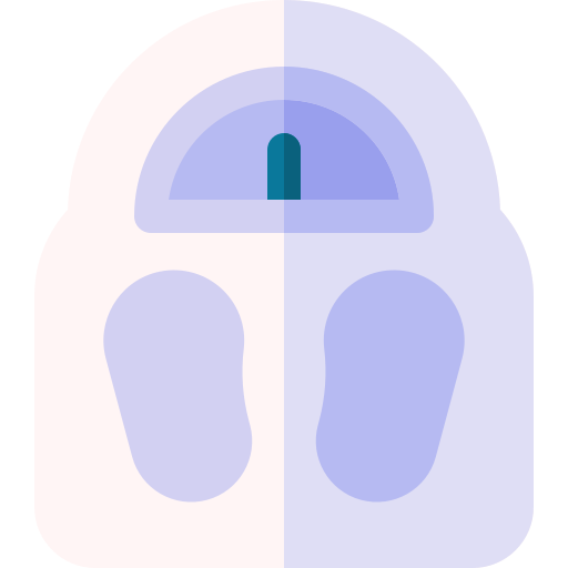 체중계 Basic Rounded Flat icon