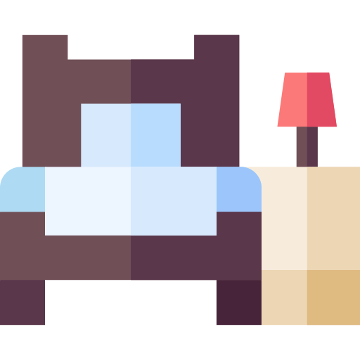 pojedyncze łóżko Basic Straight Flat ikona