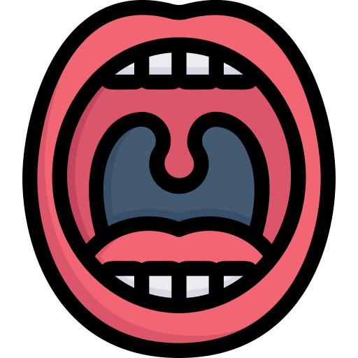 Mouth Generic Outline Color icon