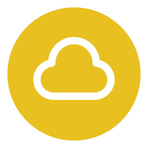 Cloudy Generic Circular icon