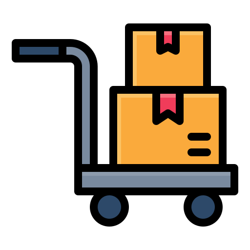 Trolley Generic Outline Color icon