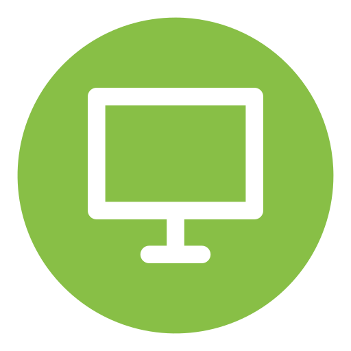 Monitor Generic Circular icon