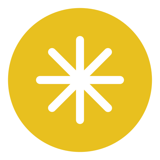 asterisco Generic Circular icono