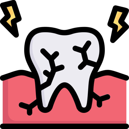 mal di denti Generic Outline Color icona