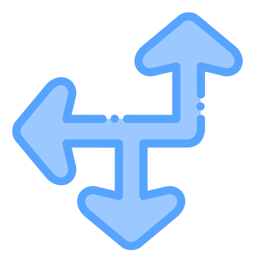 wegweiser Generic Blue icon