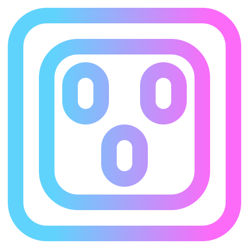 Electric socket Generic Gradient icon