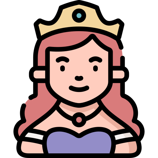 Princess Special Lineal color icon
