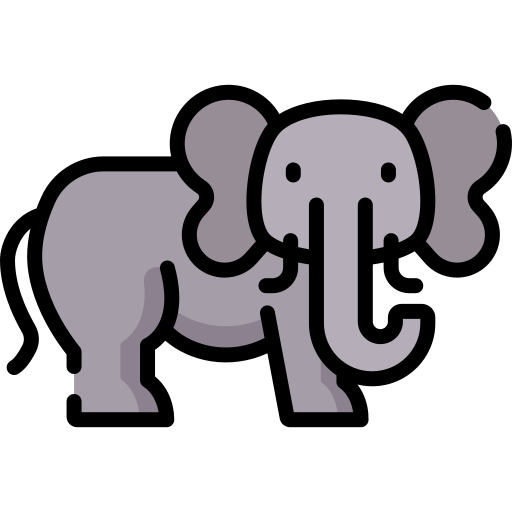 elefante Special Lineal color Ícone