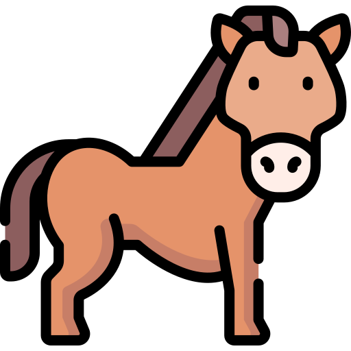 Horse Special Lineal color icon