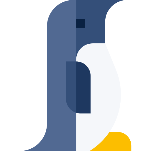 ペンギン Basic Straight Flat icon