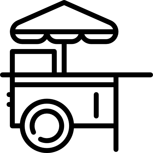フードカート Special Lineal icon